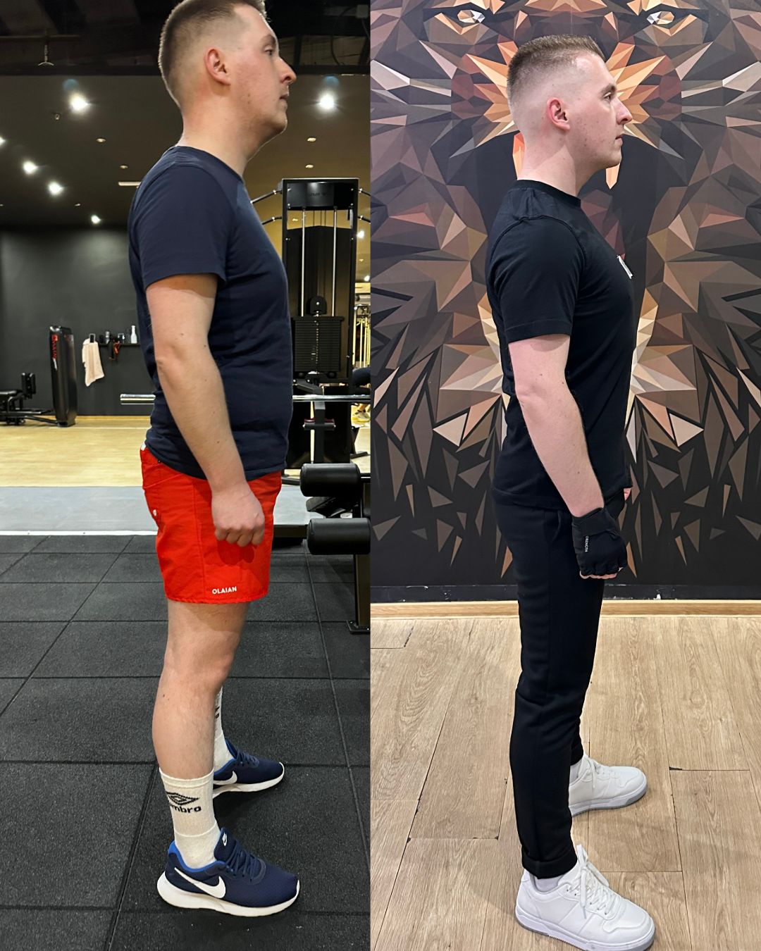 Transformare Noni – profil, înainte și după programul IP Fitness