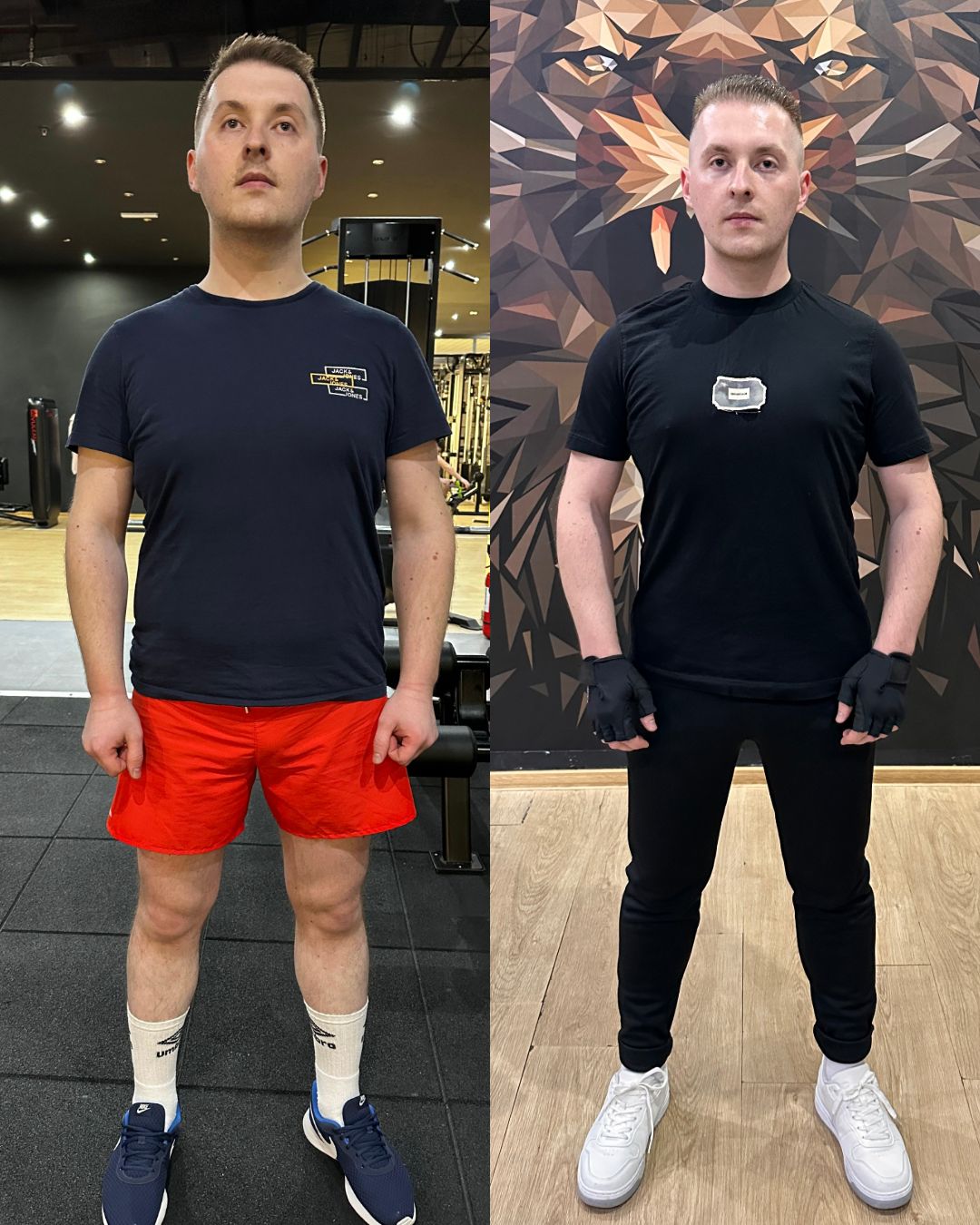 Transformare Noni – față, înainte și după programul IP Fitness